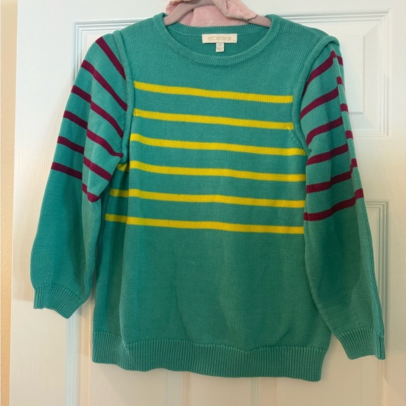 Etcetera Sweaters - Etcetera Teal Knit Sweater